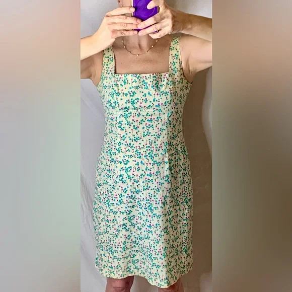 LOGIC🇨🇦COTTON DRESS VINTAGE - Picture 7 of 8